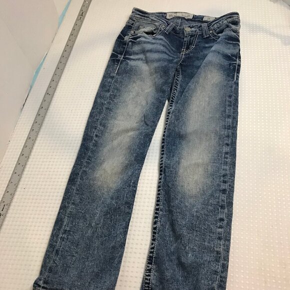 BKE WOMENS DENIM CAPRI SIZE 24 - Picture 1 of 8